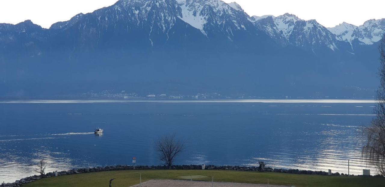 Rose Lake View Apartment Montreux Exteriér fotografie